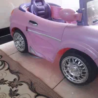 ماشین شارژری کودک صورتی|اسباب‌بازی بچه|نسیم‌شهر, |دیوار