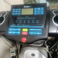 تردمیل کاملآ سالم ویبره دار در حد نو برند housefit