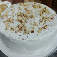 کیک هویج و گردو خونگی بسیار خوشمزه