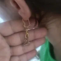 گوشواره آویز طلا