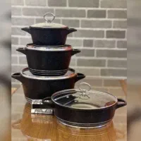 فروش سرویس قابلمه چدن MG گارانتی دار|ظروف پخت‌وپز|تهران, شوش (باغ آذری)|دیوار