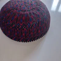 کلاه ترکمن دست بافت