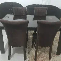 میز و صندلی غذا خوری ۴ نفره|میز و صندلی غذاخوری|اهواز, زیتون کارمندی|دیوار