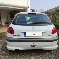 ۲۰۶ مدل ۹۶ تیپ ۵|خودرو سواری و وانت|رشت, سعدی (تختی)|دیوار