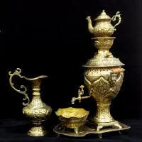 سرویس سماور قلم زنی