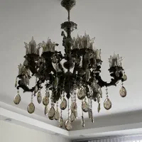 لوستر شش شاخه ۱۲ شعله