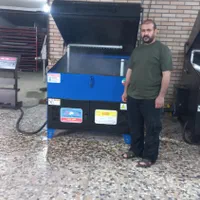 دستگاه موتور شور رادیاتور شور قطعه شور|ماشین‌آلات صنعتی|رشت, استقامت ۱|دیوار