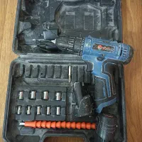 دریل شارژی edon جفت باطری و آداکتور