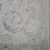 فرش کاخ طرح مهرساد ۱۲۰۰ شانه طرح ۱۵۰۰ شانه -سفید