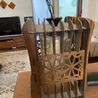 لوستر چوبی|لوستر و چراغ آویز|دامغان, |دیوار