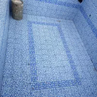 اجرای سرامیک اسلپ وساده فقط وفقط کف، وبین کابینت