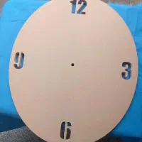 چوب ام دی اف خام برش خورده ساعت مناسب رزین|ساعت دیواری و تزئینی|رشت, کوی مهر|دیوار