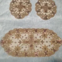 رومیزی . گل میز