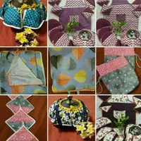 دوخت سرویس آشپزخونه و سرویس عروس|سفره، حوله، دستمال آشپزخانه|شهرکرد, |دیوار