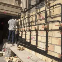 جوشکاری تامیرات و جابه جایی لوله کشی گازواتش نشانی