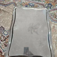 سینی بزرگ ۵۰ ساله استیل با ورق استثنائی و ضخیم|ظروف سرو و پذیرایی|تهران, تختی|دیوار