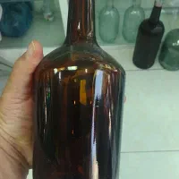 بطری شیشه ای قهوه ای