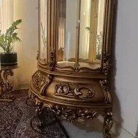 ویترین سلطنتی چوب گردو|بوفه، ویترین، کنسول|کرمانشاه, |دیوار
