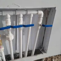 تاسیسات ساختمانی لوله کشی آب و فاضلاب|خدمات پیشه و مهارت|اصفهان, آبشار|دیوار