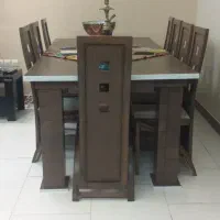 میزغذاخوری ۸نفره|میز و صندلی غذاخوری|زنجان, |دیوار