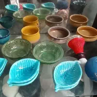 ظروف قدیمی.بوفه.مبل تلوزیون .ومیز.