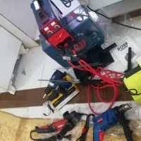 دستگاه جوش 400امپردریل چکشی بوش فرز بوش|ابزارآلات|گنبد کاووس, |دیوار