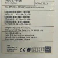 آی مک 27 اینچی مدل Retina 5K (A2115)|رایانه رومیزی|تهران, فردوس|دیوار