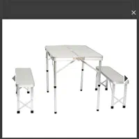 میز صندلی مسافرتی آلمینیوم