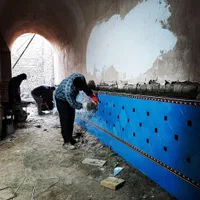 آجرسنتی قزاقی آجرنما کاشی سنتی  آجر لعابدار|مصالح و تجهیزات ساختمان|اصفهان, طامه|دیوار