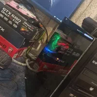 کیس گیم نسل ۳ چهار هسته رم ۸ گرافیک gddr5  ۶۷۵۰