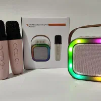 اسپیکر به همراه دو میکروفن|سیستم صوتی خانگی|کرمان, |دیوار