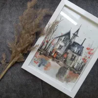 تابلوهای نقاشی آبرنگ، تابلوهای هنری