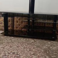 میز تلویزیون  شیشه ای  سالم  طول ۱۲۰|میز تلویزیون|سنندج, |دیوار