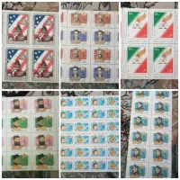 تعدادی زیاد تمبر قدیمی