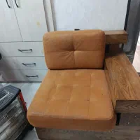 مبل نیم ست با چوپ گردو