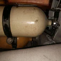 مخزن گاز cng دو قلو پراید نو