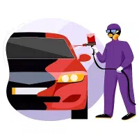 نقاشی اتومبیل رضا