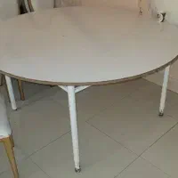 صندلی تالاری دست دوم 250 عدد و میز MDF 8 نفره|میز و صندلی غذاخوری|ابهر, |دیوار