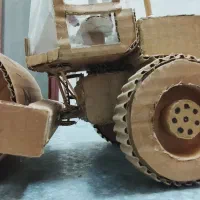 ماشین آسفالت صاف کن|مجسمه، تندیس، ماکت|گنبد کاووس, |دیوار