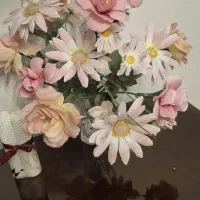 گل دو دسته بدون گلدان