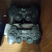 دسته بازی کامپیوتر (شوک دسته خراب است)