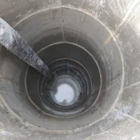 چاه کن چاه آبی فاضلاب مغنی