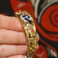 دستبند برنجی رنگ ثابت مثل نونو|بدلیجات|قم, زنبیل آباد|دیوار