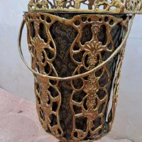 سطل وجای دستمال کاغذی برنجی|صنایع دستی و سایر لوازم تزئینی|گلستان (تهران), |دیوار