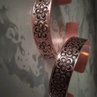 دستبند مس(سیاه قلم)