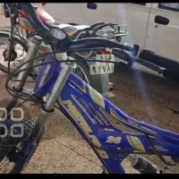 دوچرخه سایز ۲۶ آبی رنگ