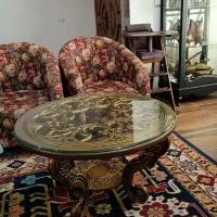 میز منبت کاری شیک و سالم|مبلمان خانگی و میز عسلی|امیرکلا, |دیوار