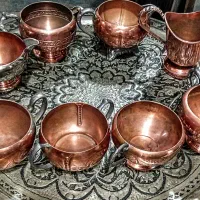 5قندان‌3شکریزاروپایی سیلورپلیت70ساله بگرنجی هخامنش|کلکسیون اشیاء عتیقه|زنجان, |دیوار