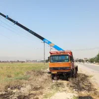 جرثقیل نیسان سبدنفربر خاور ۳تن ۷تن ۱۰تن ده چرخ۱۵تن