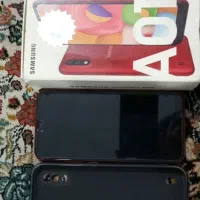 گوشی A01 سالم با کارتون